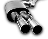 2.25" Twin Performance Exhaust System for 6 Cylinder Alloytec VZ Holden Commodore Sedan Beast Unleashed Exhausts