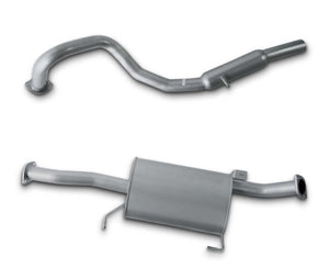 2.5" Cat-Back Stainless Steel Exhaust System for 4.5lt Petrol Nissan Patrol GU Wagon Y61 (10/1997 - 2019 Models) Beast Unleashed Exhausts