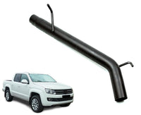 2.5" Eliminator Pipe for Volkswagen Amarok 2.0lt Turbo Diesel (2011 - 2016 Models) Beast Unleashed Exhausts