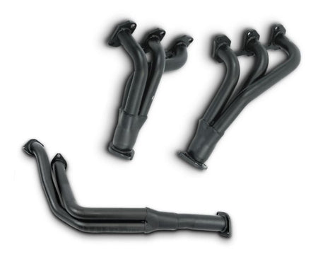 2.5" Exhaust System with Extractors for 4.2lt 1HZ Diesel Toyota Landcruiser 80 Series Wagon HZJ80 (1990 - 1998 Models) Beast Unleashed Exhausts