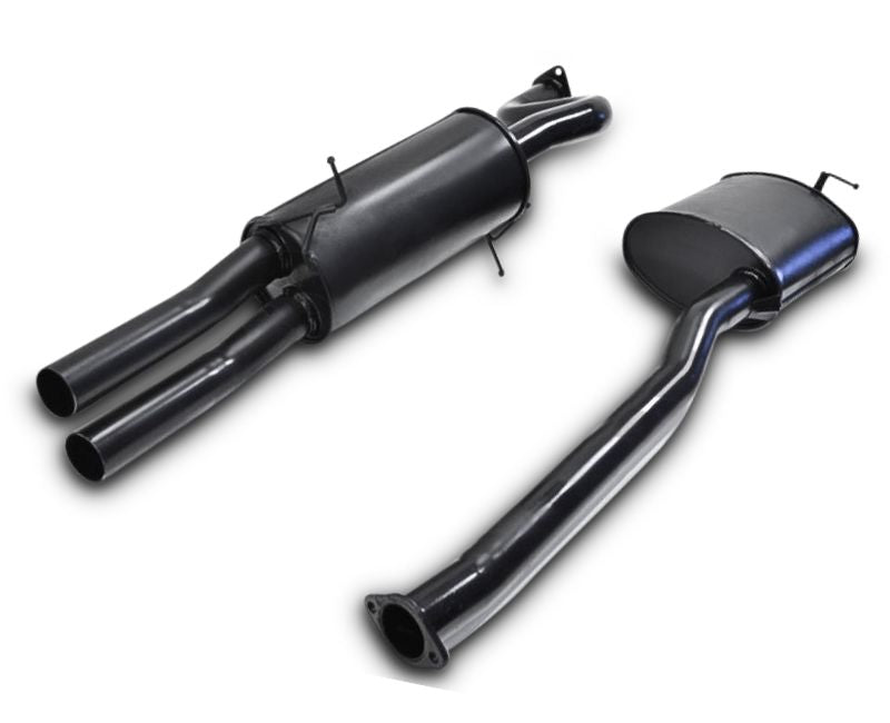 2.5" Performance Exhaust System for 6 Cylinder BA, BF Ford Falcon Ute with Twin Outlet Beast Unleashed Exhausts