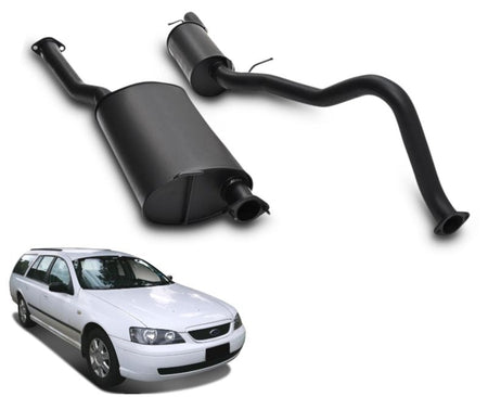 2.5" Performance Exhaust System for 6 Cylinder BA, BF Ford Falcon Wagon Beast Unleashed Exhausts