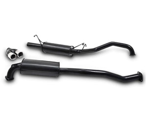 2.5" Performance Exhaust System for 6 Cylinder FG / FGX Ford Falcon Sedan with Twin Tips Beast Unleashed Exhausts