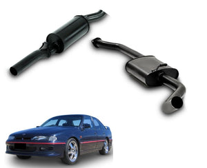 2.5" Performance Exhaust System for 6 Cylinder VP, VR, VS Holden Commodore Sedan with IRS Beast Unleashed Exhausts