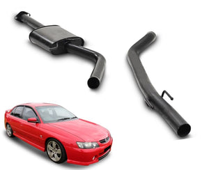 2.5" Performance Exhaust System for 6 Cylinder VY Holden Commodore Series 3 Sedan (Racing System) Beast Unleashed Exhausts
