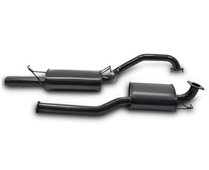 2.5" Performance Exhaust System for BA, BF XR6 Ford Falcon Sedan with Twin Outlet Beast Unleashed Exhausts