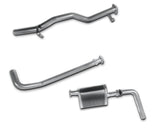 2.5" Stainless Steel Exhaust System for 4.2lt Non-Turbo Diesel Toyota Landcruiser 79 Series Single Cab Ute (1999 Onwards Models) Beast Unleashed Exhausts