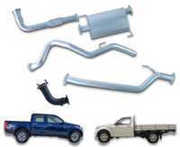 2.5" Stainless Steel Turbo-Back Exhaust System for 2.0lt Great Wall V200 Ute (10/2012 - 2019 Models) Beast Unleashed Exhausts