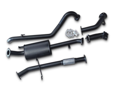 2.5" Turbo-Back Exhaust System for 2.8lt Turbo Diesel Mitsubishi Pajero NJ, NK, NL (1993 - 2008 Models) Beast Unleashed Exhausts