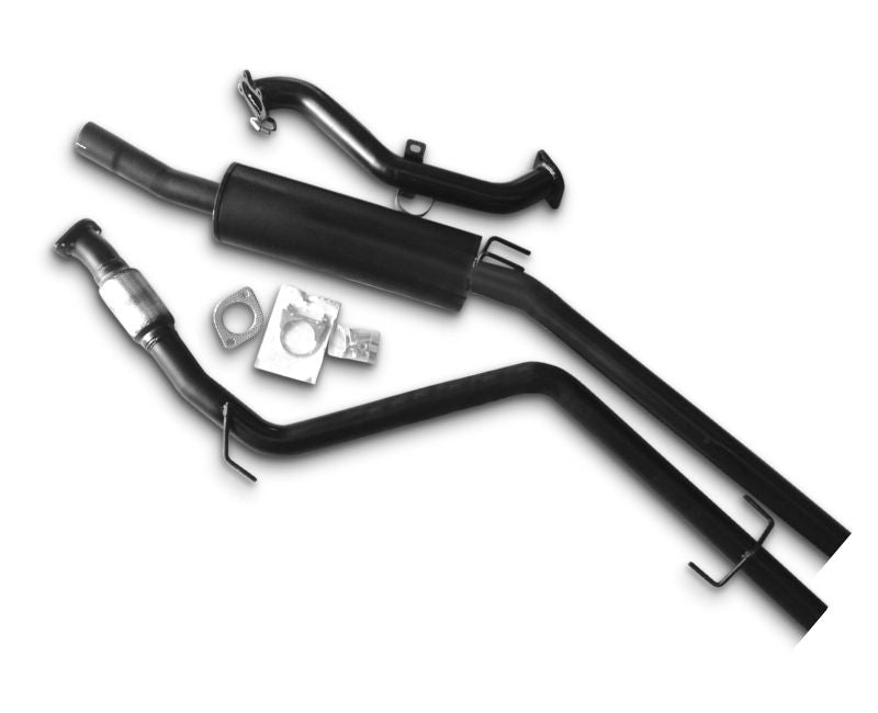 2.5" Turbo-Back Stainless Steel Exhaust System for 2.8lt Holden Rodeo TF Cab Chassis (4WD Model Only) (10/1998 - 02/2003 Models) Beast Unleashed Exhausts