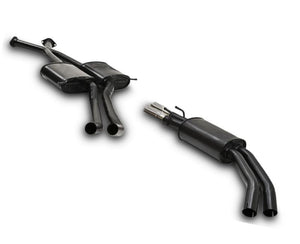 2.5" Twin Performance Exhaust System for 5.7lt 8 Cylinder VT Holden Commodore Sedan (Oval Rear Muffler) Beast Unleashed Exhausts