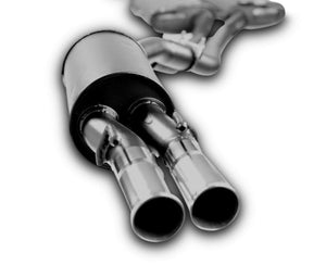 2.5" Twin Performance Exhaust System for 5.7lt 8 Cylinder VT Holden Commodore Ute & Wagon (Round Rear Muffler) Beast Unleashed Exhausts