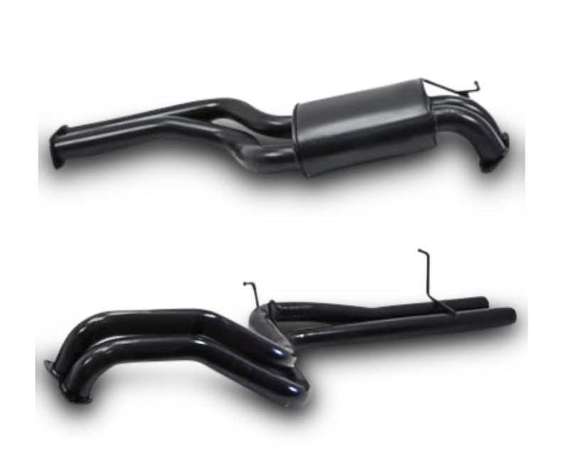 2.5" Twin Performance Exhaust System for BA XR6T, XR8 Ford Falcon Sedan with Twin Outlet (Racing System) Beast Unleashed Exhausts