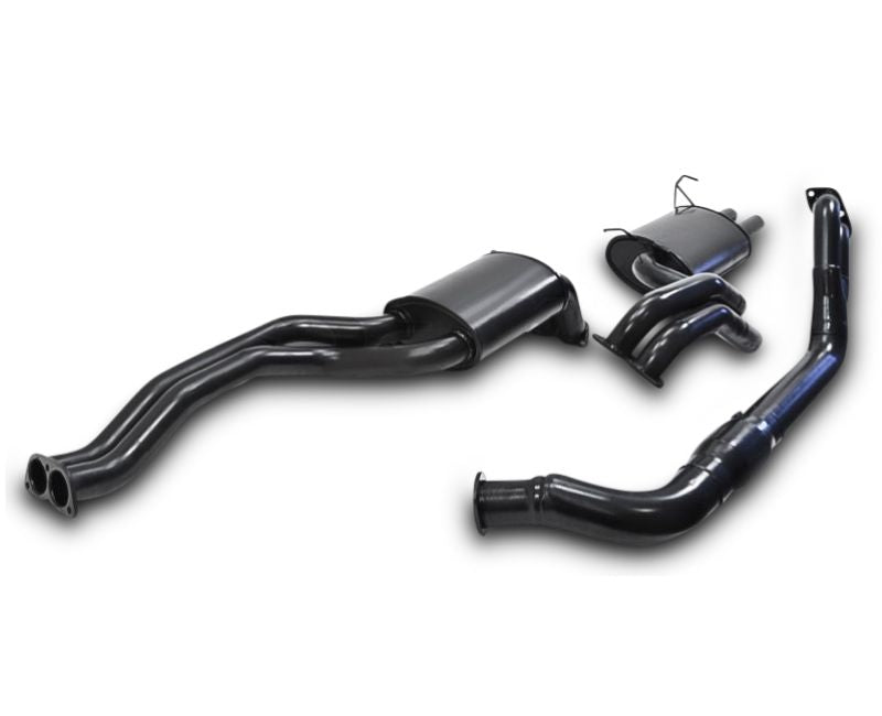 2.5" Twin Turbo-Back Performance Exhaust System for 6 Cylinder FG / FGX XR6T Ford Falcon Sedan with Twin Outlet Beast Unleashed Exhausts