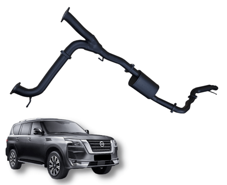 3" Cat-Back Exhaust System for 5.6lt Petrol Y62 Nissan Patrol Wagon Series 5 (MY20 Onwards Models) Beast Unleashed Exhausts