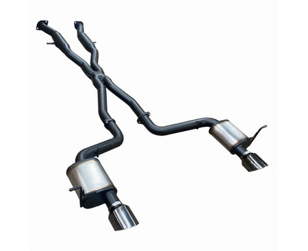 3" Cat-Back Exhaust System for 6.4lt Jeep Grand Cherokee SRT (2012 - 2020 Models) Beast Unleashed Exhausts
