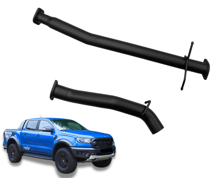 3" DPF-Back Exhaust System for 2.0lt Turbo Diesel Ford Ranger Raptor (2018 Onwards Models) Beast Unleashed Exhausts