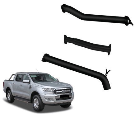 3" DPF-Back Exhaust System for 2.0lt Turbo Diesel PX3 Ford Ranger (2019 Onwards Models) Beast Unleashed Exhausts