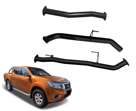 3" DPF-Back Exhaust System for 2.3lt Turbo Diesel D23 NP300 Nissan Navara (2015 - 2020 Models) Beast Unleashed Exhausts