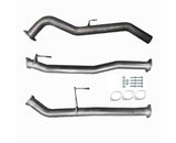 3" DPF-Back Exhaust System for 2.3lt Turbo Diesel D23 NP300 Nissan Navara (2021 Models) Beast Unleashed Exhausts