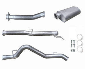 3" DPF-Back Exhaust System for 2.4lt Turbo Diesel MQ Mitsubishi Triton (2015 - 2018 Models) Beast Unleashed Exhausts