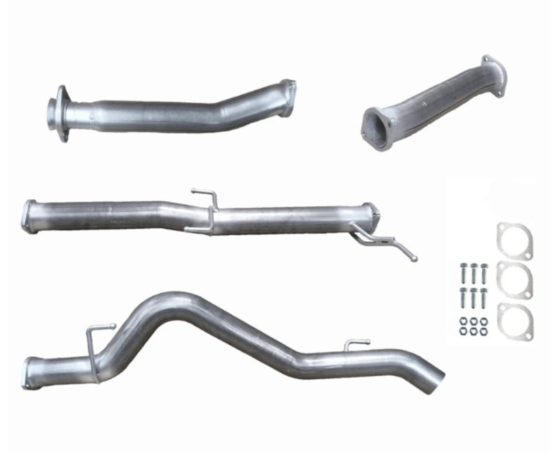 3" DPF-Back Exhaust System for 2.4lt Turbo Diesel MQ Mitsubishi Triton (2015 - 2018 Models) Beast Unleashed Exhausts