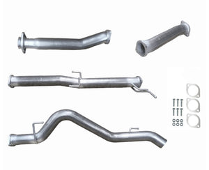 3" DPF-Back Exhaust System for 2.4lt Turbo Diesel MR Mitsubishi Triton (2018 - 2020 Models) Beast Unleashed Exhausts
