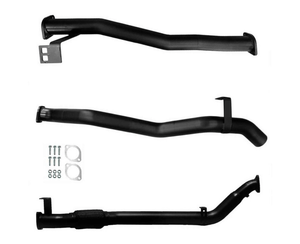 3" DPF-Back Exhaust System for 4.5lt V8 76 Series Toyota Landcruiser Wagon Beast Unleashed Exhausts