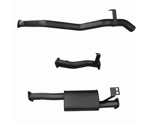 3" DPF-Back Exhaust System for 4.5lt V8 76 Series Toyota Landcruiser Wagon Beast Unleashed Exhausts