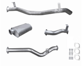 3" DPF-Back Exhaust System for 4.5lt V8 79 Series Toyota Landcruiser Dual Cab (2017 - 2020 Models) Beast Unleashed Exhausts