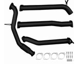 3" Turbo-Back Exhaust System for 2.2lt Turbo Diesel Mazda BT-50 (2011 - 2016 Models) Beast Unleashed Exhausts