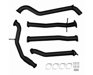 3" Turbo-Back Exhaust System for 2.2lt Turbo Diesel Mazda BT-50 (2011 - 2016 Models) Beast Unleashed Exhausts