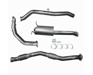 3" Turbo-Back Exhaust System for 2.5lt Turbo Diesel D22 Nissan Navara (2007 - 2015 Models) Beast Unleashed Exhausts