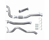 3" Turbo-Back Exhaust System for 2.8lt Turbo Diesel RG Holden Colorado (2012 - 2016 Models) Beast Unleashed Exhausts