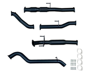 3" Turbo-Back Exhaust System for 3.0lt D4D KUN Series Toyota Hilux (2005 - 2015 Models) Beast Unleashed Exhausts