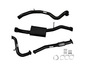 3" Turbo-Back Exhaust System for 3.0lt Turbo Diesel GU Nissan Patrol Wagon (1999 - 2015 Models) Beast Unleashed Exhausts