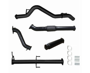 3" Turbo-Back Exhaust System for 3.2lt ML Mitsubishi Triton (2005 - 2015 Models) Beast Unleashed Exhausts