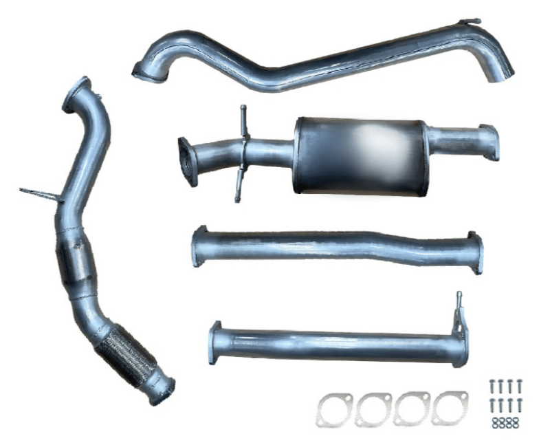 3" Turbo-Back Exhaust System for 3.2lt Turbo Diesel PX1 Ford Ranger (2011 - 09/2016 Models) Beast Unleashed Exhausts
