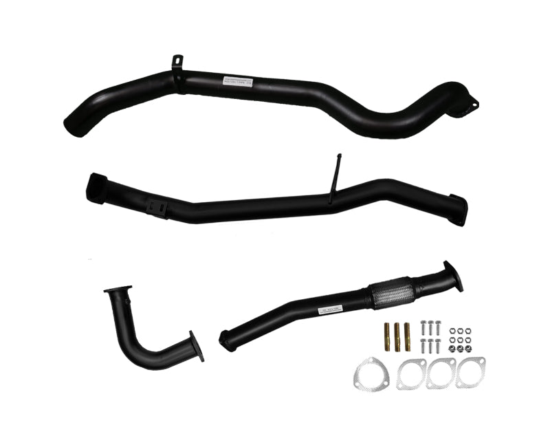 3" Turbo-Back Exhaust System for 4.2lt Turbo Diesel GU Nissan Patrol Coil-Spring Ute (1999 - 2015 Models) Beast Unleashed Exhausts