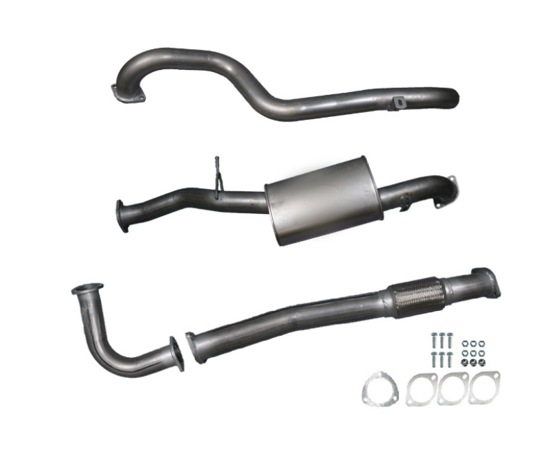 3" Turbo-Back Exhaust System for 4.2lt Turbo Diesel GU Nissan Patrol Wagon (1999 - 2015 Models) Beast Unleashed Exhausts