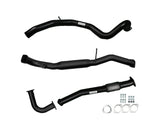 3" Turbo-Back Exhaust System for 4.2lt Turbo Diesel GU Nissan Patrol Wagon (1999 - 2015 Models) Beast Unleashed Exhausts
