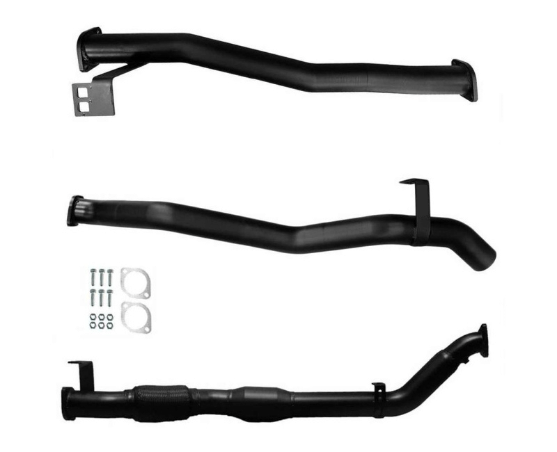 3" Turbo-Back Exhaust System for 4.5lt V8 76 Series Toyota Landcruiser Wagon (2007 - 2017 Models) Beast Unleashed Exhausts