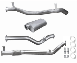 3" Turbo-Back Exhaust System for 4.5lt V8 79 Series Toyota Landcruiser Dual Cab (2007 - 2017 Models) Beast Unleashed Exhausts