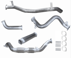 3" Turbo-Back Exhaust System for 4.5lt V8 Turbo Diesel 79 Series Toyota Landcruiser Single Cab (2007 - 2017 Models) Beast Unleashed Exhausts