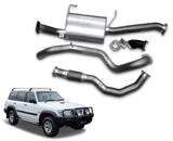 3" Turbo-Back Stainless Steel Exhaust System for 2.8lt Turbo Diesel Nissan Patrol GU Wagon Y61 (Up to 02/2005 Models) Beast Unleashed Exhausts