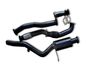 3" Turbo-Back Stainless Steel Exhaust System for 3.0lt Nissan Navara D22 Ute (03/2002 - 2007 Models) Beast Unleashed Exhausts