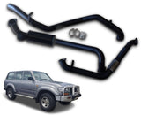3" Turbo-Back Stainless Steel Exhaust System for 4.2lt 1HZ DTS Turbo Toyota Landcruiser 80 Series Wagon HZJ80 (1990 - 1998 Models) Beast Unleashed Exhausts