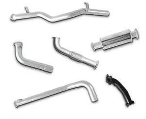 3" Turbo-Back Stainless Steel Exhaust System for 4.2lt DTS Turbo Upgrade Toyota Landcruiser 79 Series Single Cab Ute (1999 Onwards Models) Beast Unleashed Exhausts