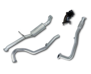 3" Turbo-Back Stainless Steel Exhaust System for 4.2lt Turbo Diesel Nissan Patrol GU Ute Y61 - Coil Rear Spring ONLY (1997 - 2007 Models) Beast Unleashed Exhausts