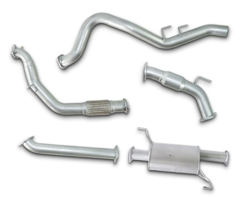 3" Turbo-Back Stainless Steel Exhaust System for 3.0lt Holden Colorado RC & Isuzu DMAX Dual Cab (01/2007 - 08/2010 Models) – Beast Unleashed Performance Exhausts